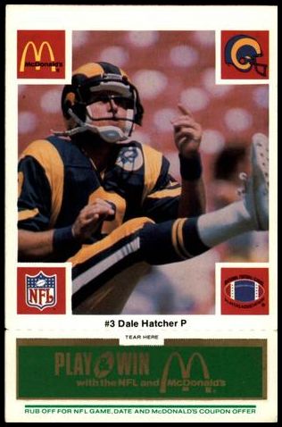 1986 McDonald's Rams 3 Dale Hatcher